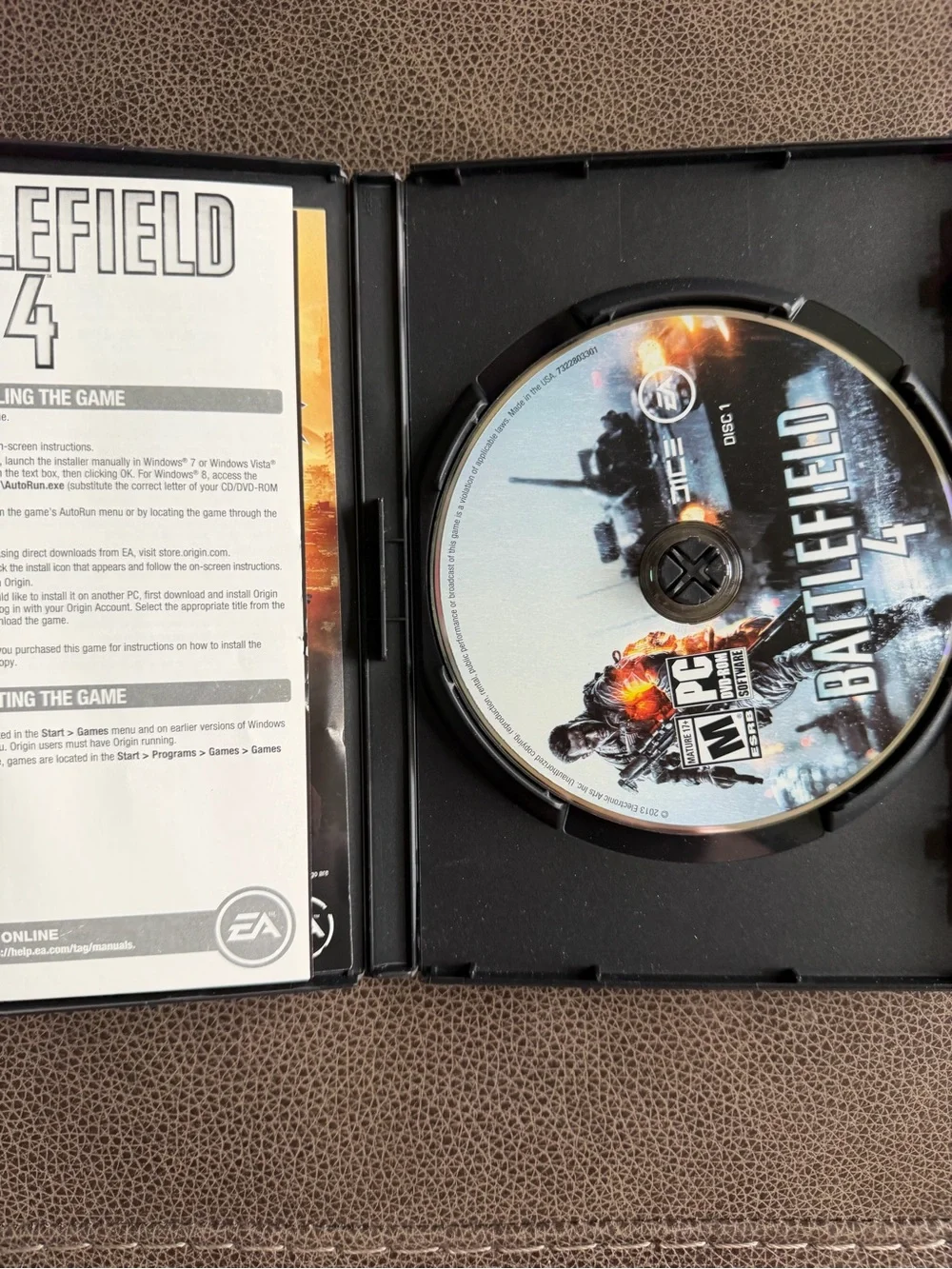 Battlefield 4 PC Game Complete in Case – Excellent Disc Condition